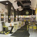 3D burger restaurant, Sharjah, UAE