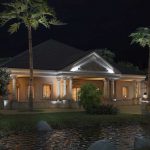LANDSCAPING and lighting of the sport complex at Uzo Udemba palace in Nigeria