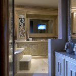 Master Bath Entry Emirates Hills by Perla Lichi